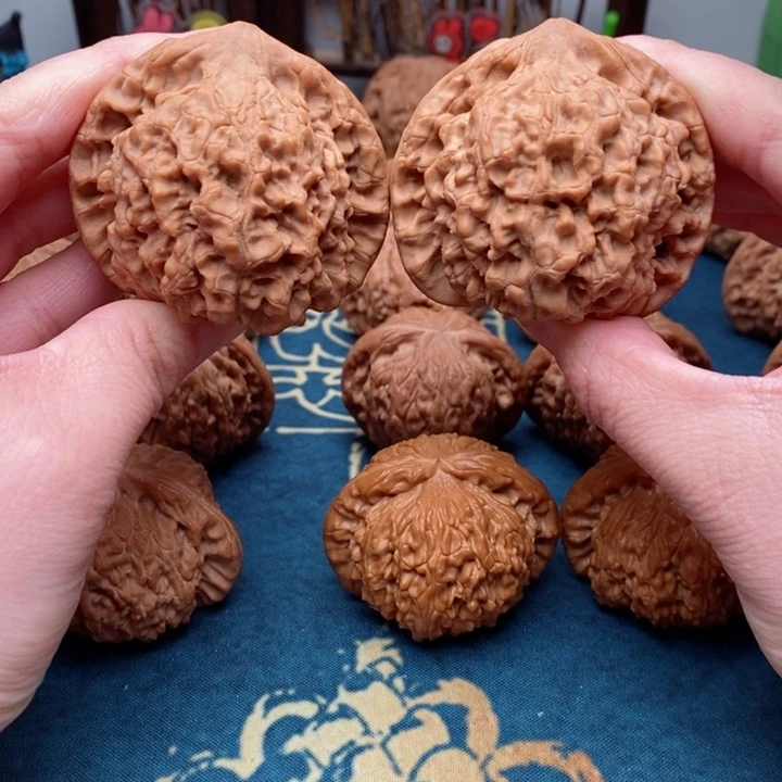 文玩核桃把件官帽53