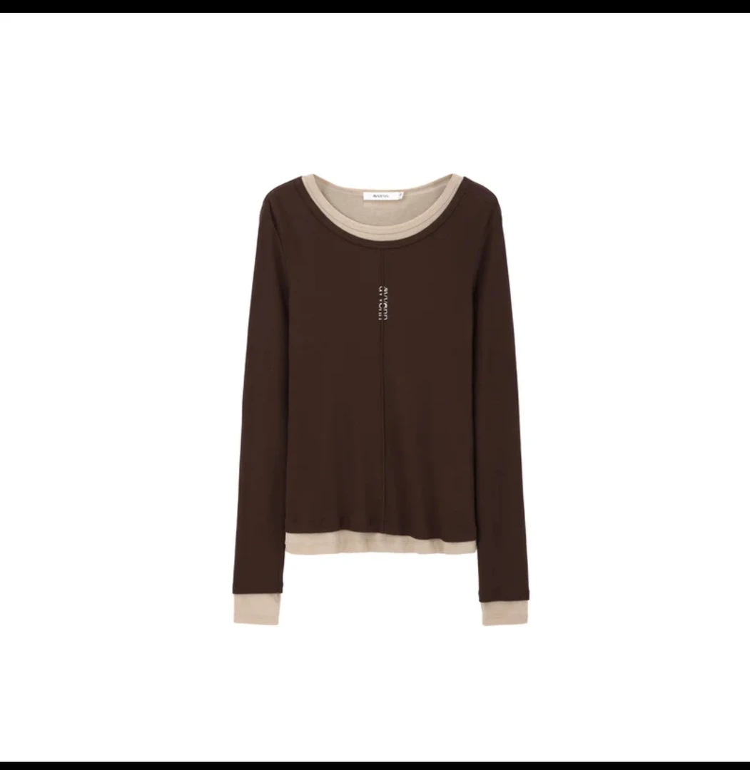 AVVENN｜25春真两件T恤11001523