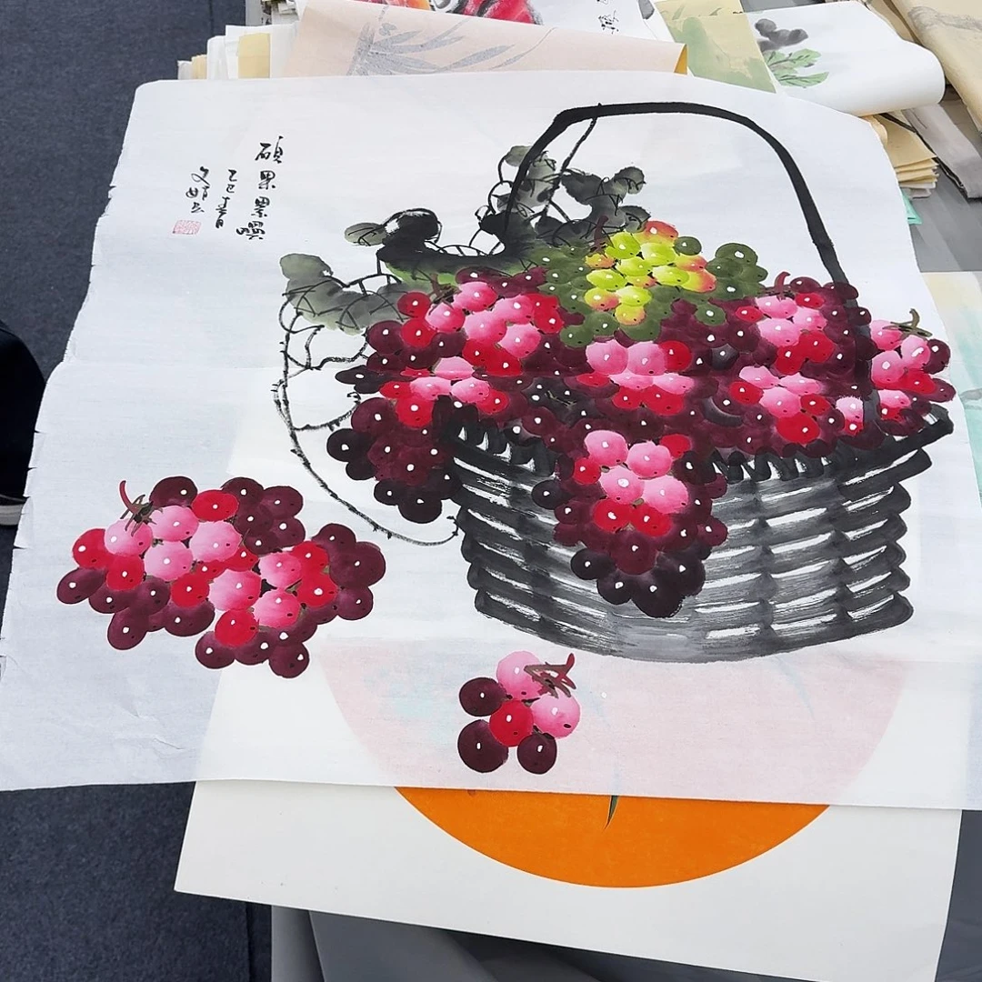 国画纯手绘作品欣赏