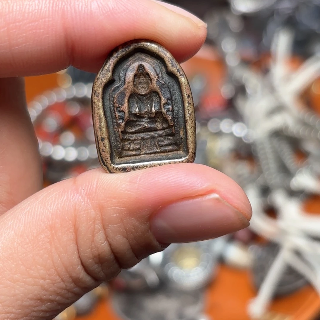 大*铜星月菩提吊坠项链