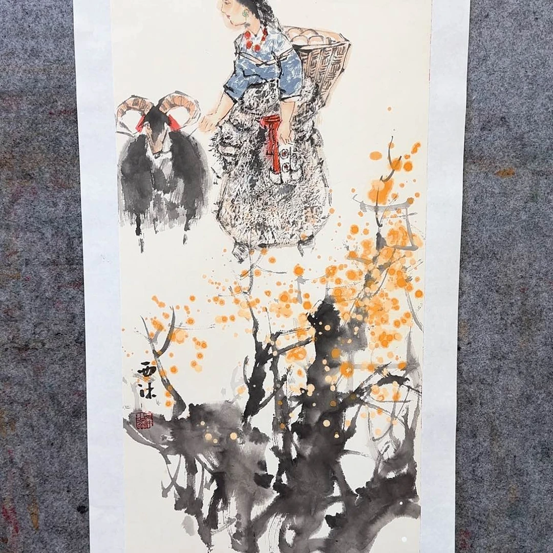 杨西沐老师（人物）2平尺作品