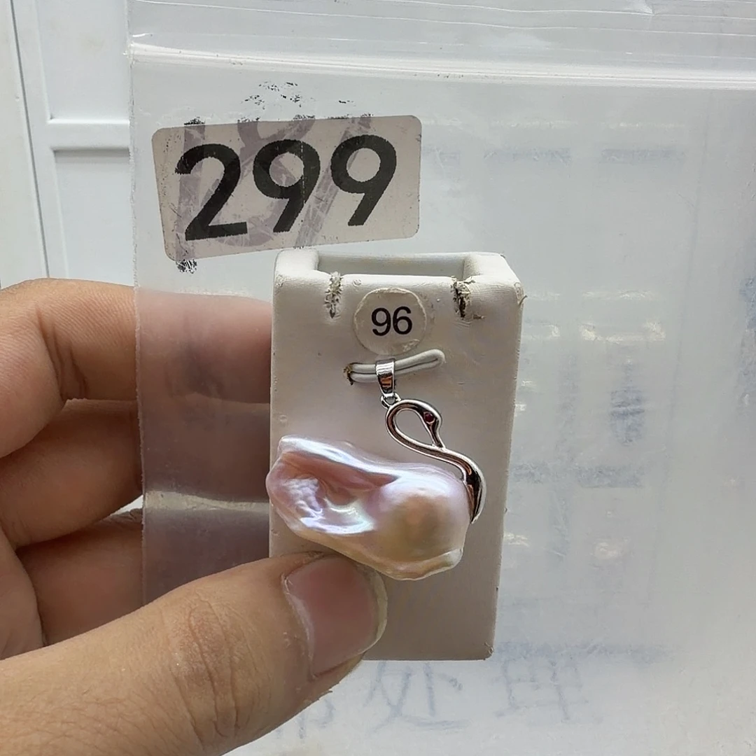 颈饰合金淡水珍珠