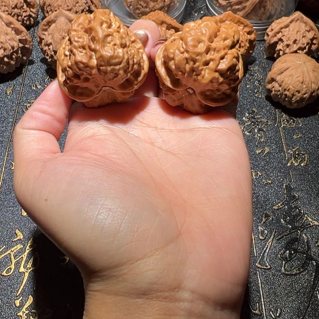 文玩核桃吊坠蛤蟆41手把件75