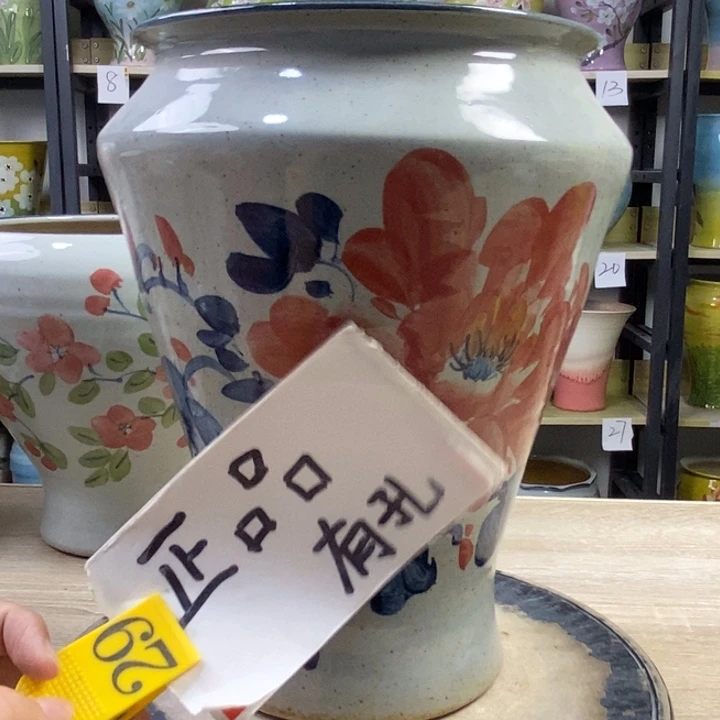 景德镇高温陶瓷花盆
