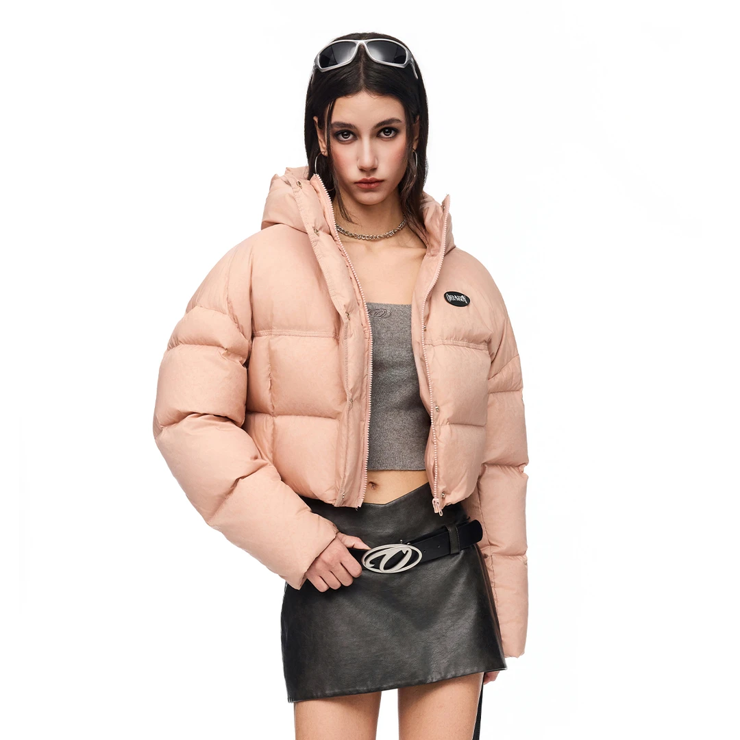 ITIB*OHLABOY联名款 立领轻薄短款羽绒服I244SROHL1078