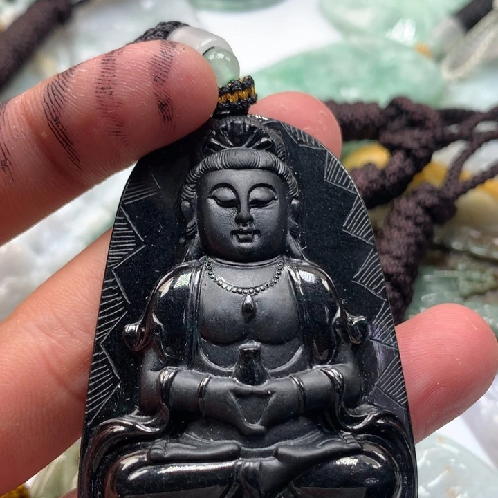 颈饰未镶嵌翡翠保真天然a货翡翠