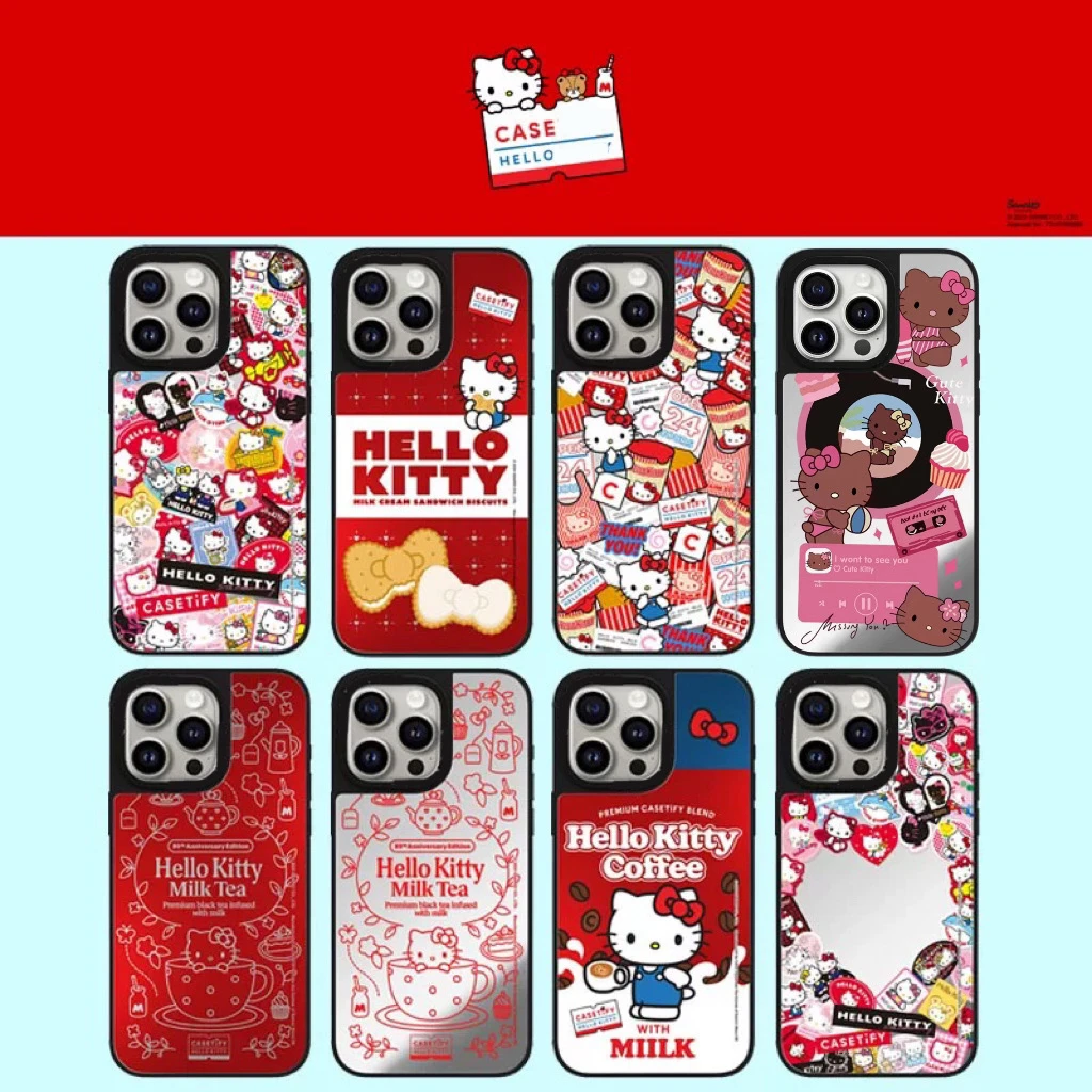 【新款周年KT看这里】 周年庆典可爱咖啡饼干庆祝印花手机壳卡通