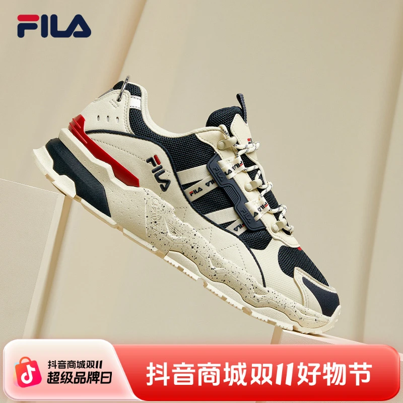 【满天星】FILA斐乐情侣鞋流光风男女款时尚百搭休闲运动鞋美式鞋子
