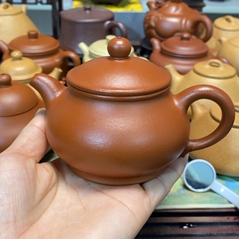 【闪购商品】紫砂茶壶朱泥半手工