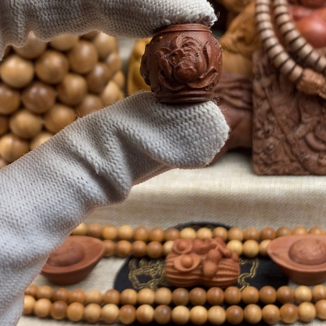 手串/手链檀香木迈索尔，老山檀香，奶香，配饰好运连连