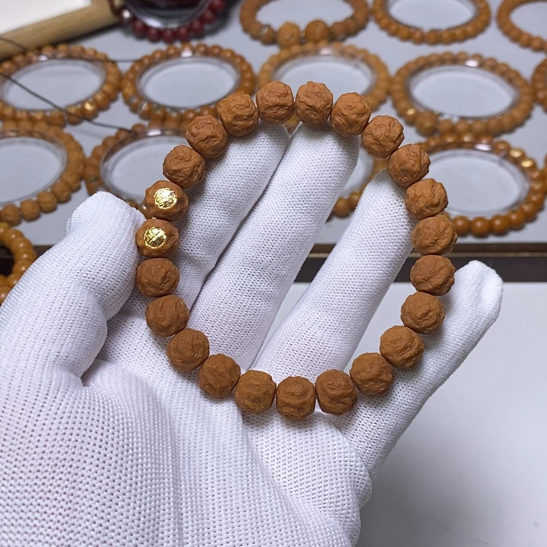 手串猴头核桃瑕疵处理1号