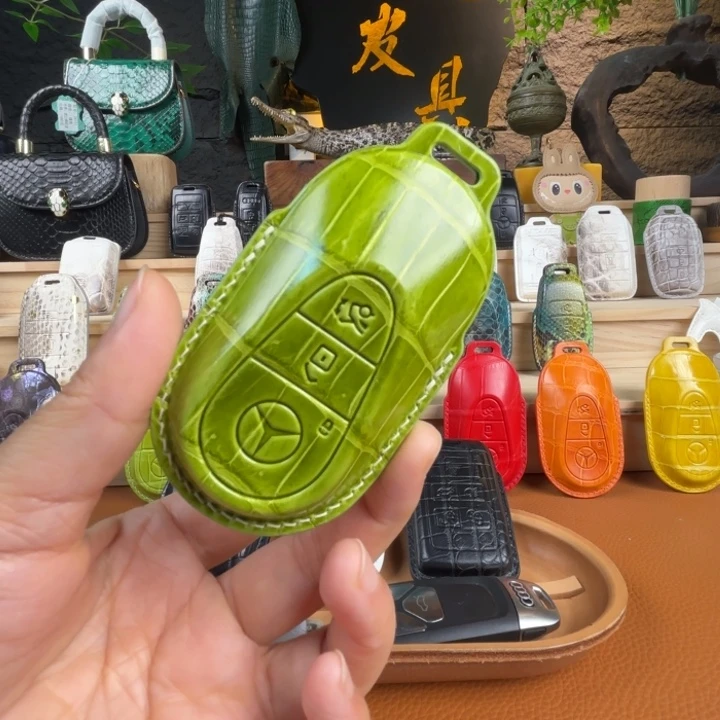 鳄鱼皮如*奔驰钥匙套啊啊啊啊啊啊
