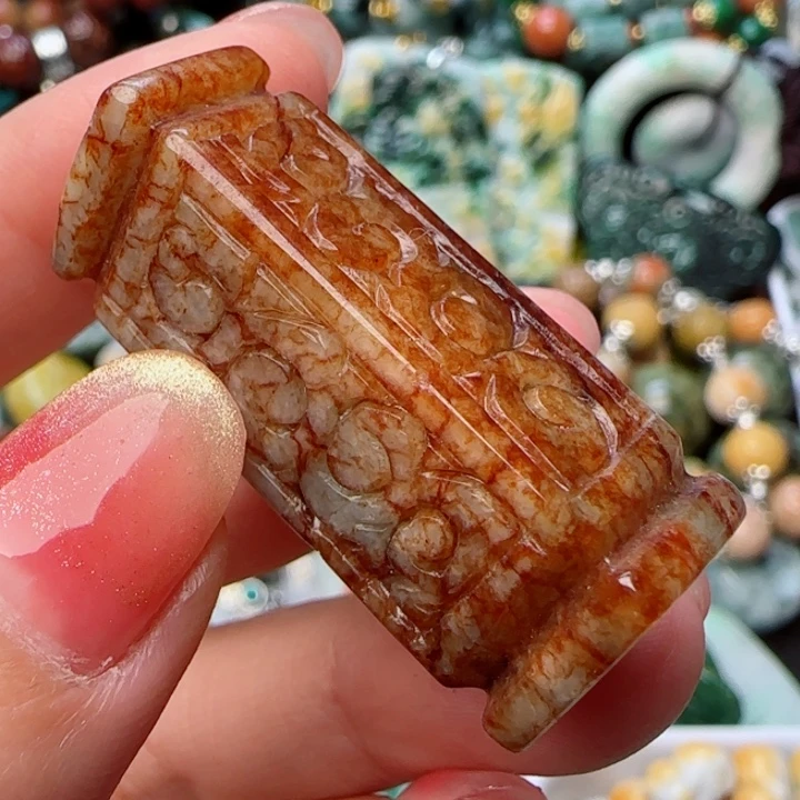 翡翠颈饰未镶嵌天然A货101