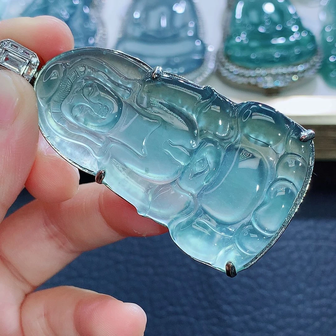 未镶嵌挂件翡翠翡翠