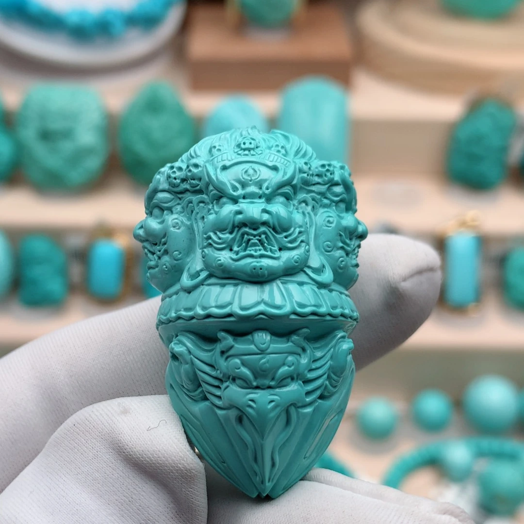 绿松石珠宝奇石未镶嵌