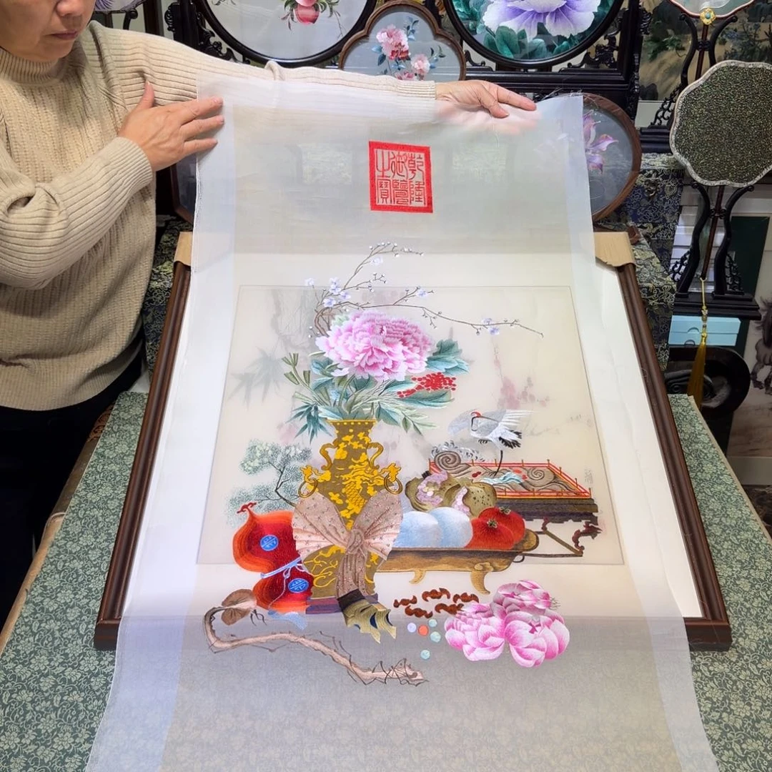 刺绣手工苏绣工艺