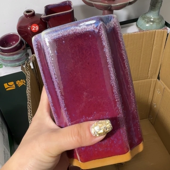 陶摆件郑家钧窑摆件