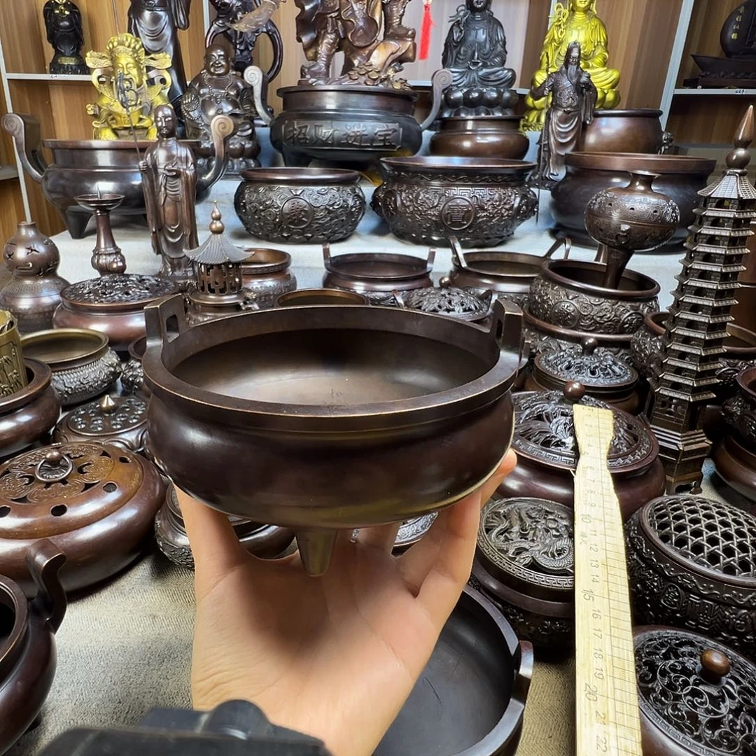 香炉铜香炉铜工艺品