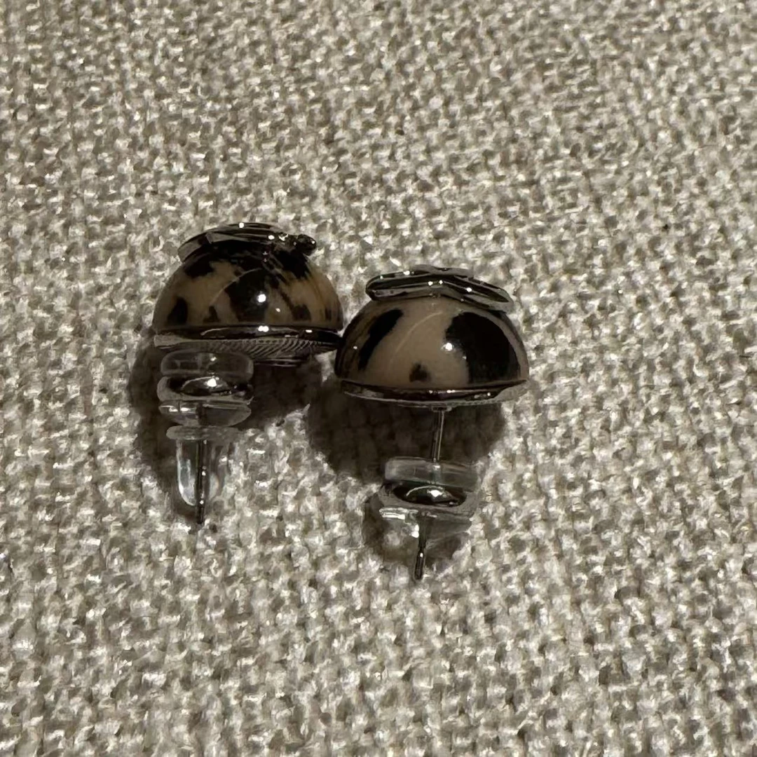 铜合金耳饰 VTGViVi饰品/中古饰品/时尚复古百搭款/E309/新款耳钉