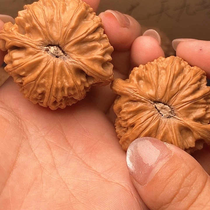 文玩核桃吊坠45白狮子