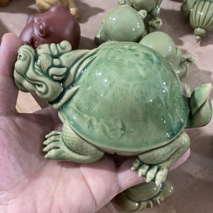 牛***长绿泥茶宠5588888555