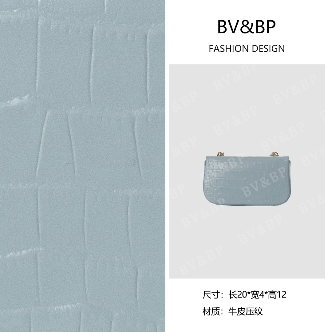 BV&BP原创设计轻奢简约真皮高定单肩包时尚腋下通勤百搭斜挎包