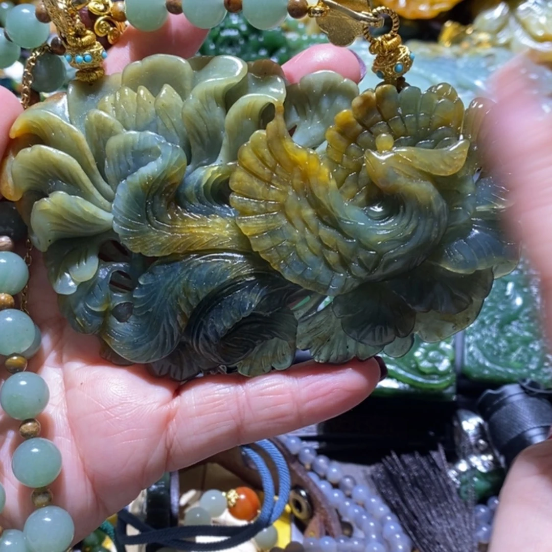 【闪购商品】岫玉毛衣链未镶嵌