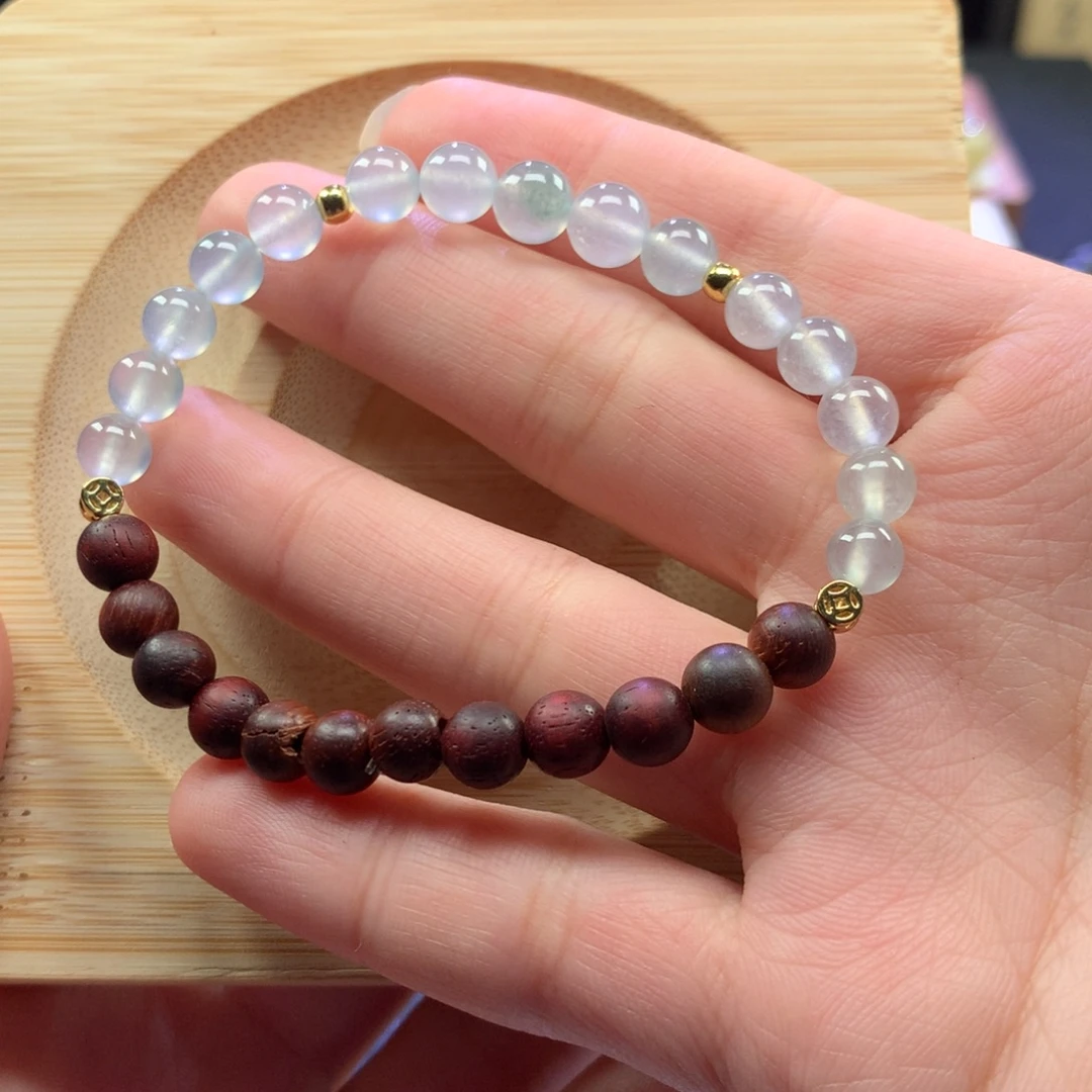 翡翠未镶嵌手链5.6-6.8mm