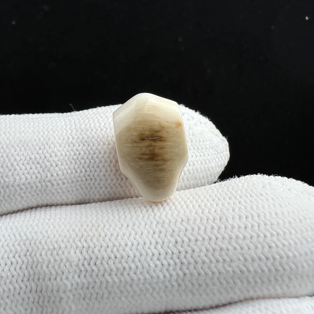 D3300天然猛犸牙 蓝眼睛三通 10*16.6mm支持鉴定 假一罚四