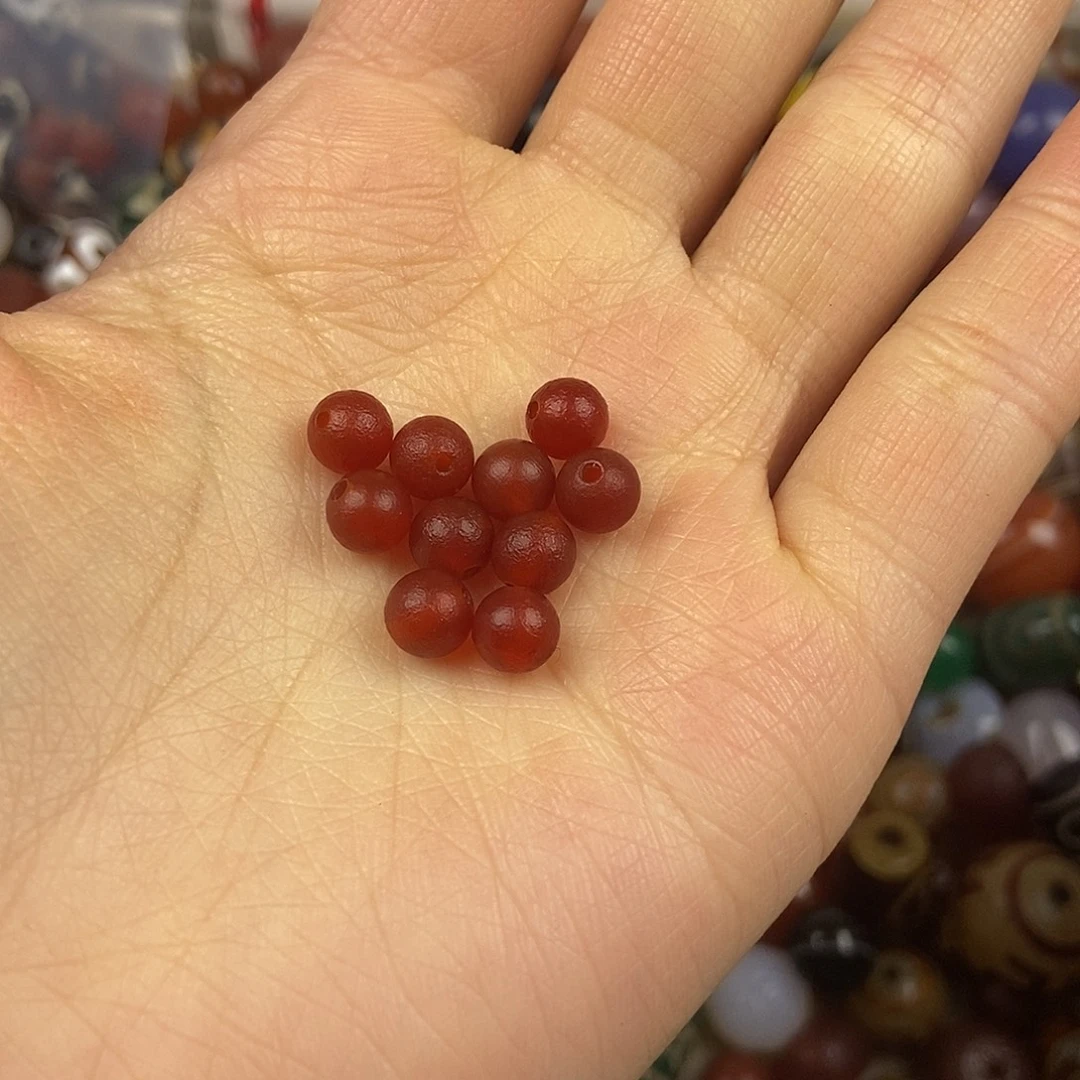 玛瑙/玉髓未镶嵌玛瑙配珠玛瑙散珠