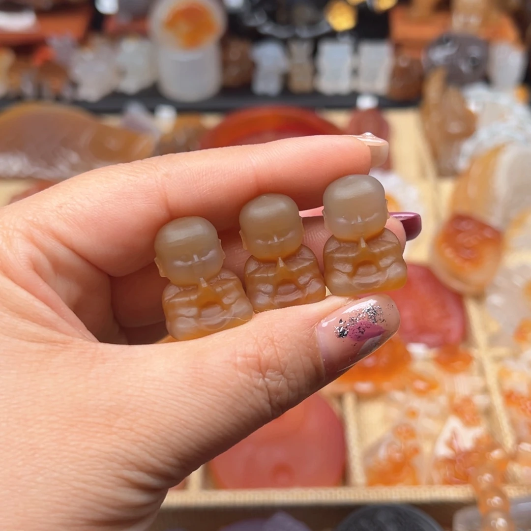 玛瑙/玉髓颈饰合金缘**落