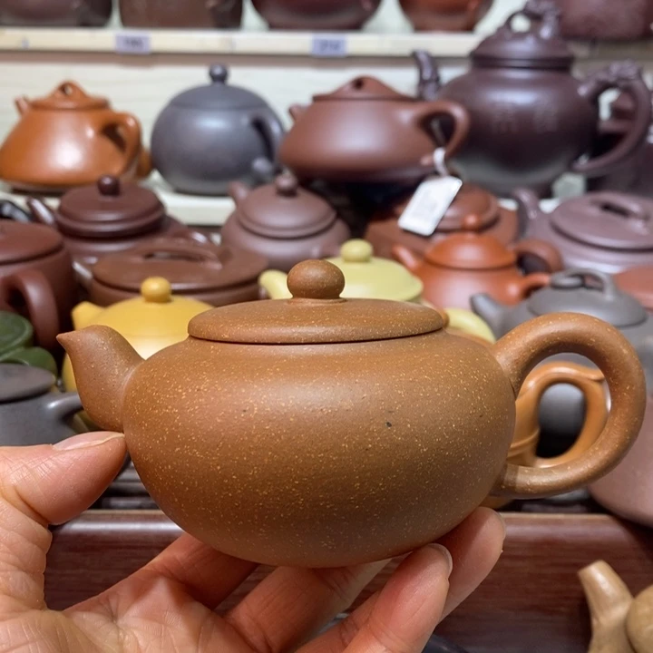 茶壶紫砂微瑕处理一把