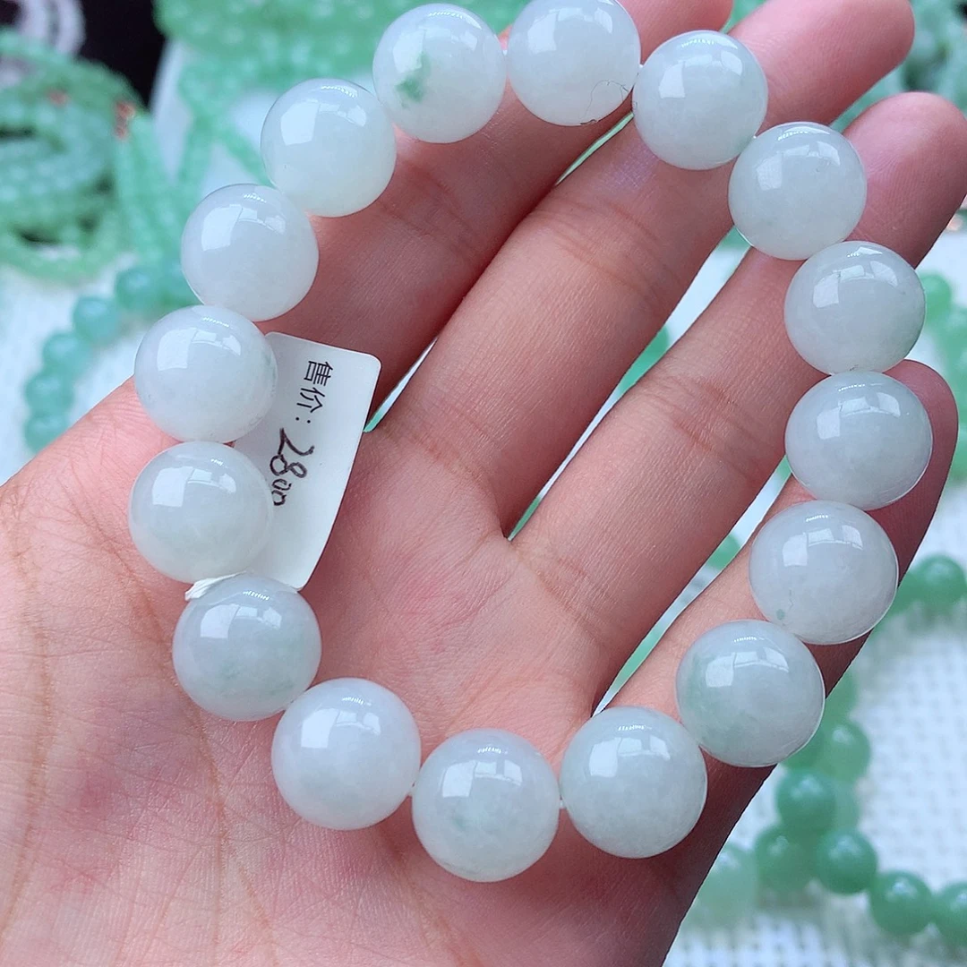 翡翠未镶嵌毛衣链