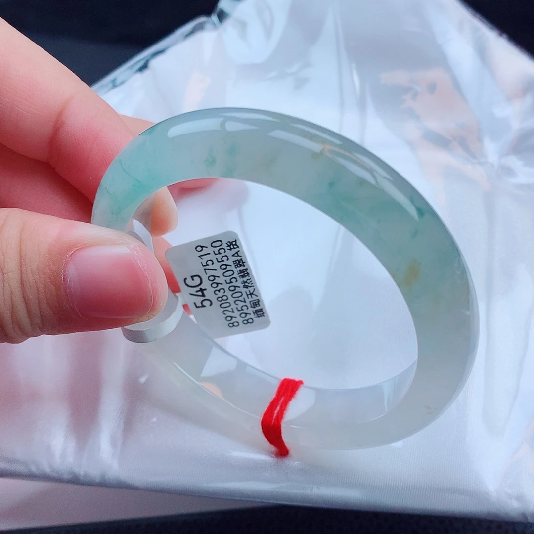 翡翠手镯未镶嵌天然缅甸翡翠A货手镯