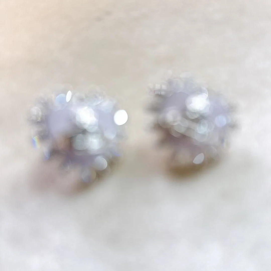 铜合金合成锆石耳饰 娜娜GemmyQueen耳环GQ04343