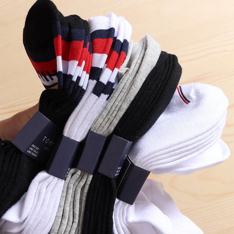 老美外贸原单！一卡3双！棉质透气吸汗百搭弹力细腻休闲商务男袜子