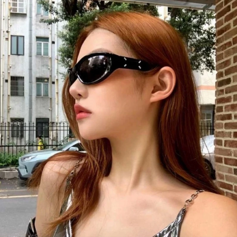 Gelada Modestus Y2K猫眼发箍墨镜女高级感防晒紫外线圆脸太阳镜