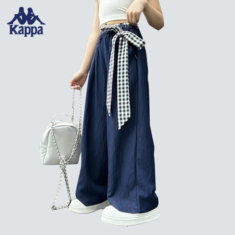 Kappa Kids【卡帕专柜撤店】夏季中大童时尚蝴蝶结天丝防蚊裤-21005