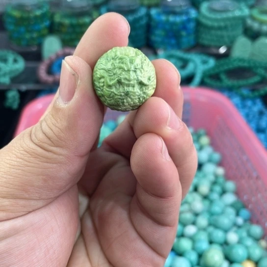 菱锰矿珠宝半成品未镶嵌
