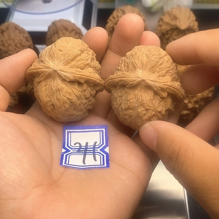 把件文玩核桃42南瓜墩
