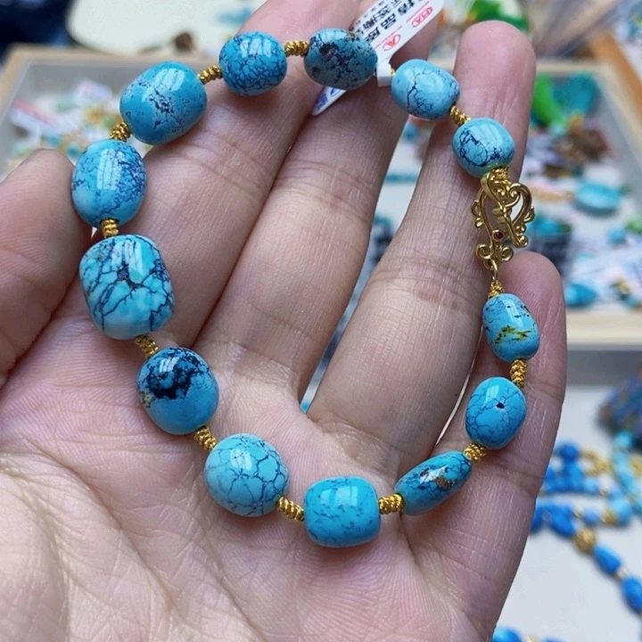 绿松石未镶嵌手链