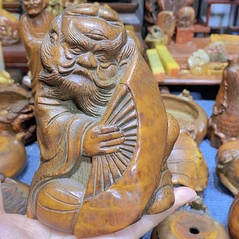 贡木木***火华彩木作摆件