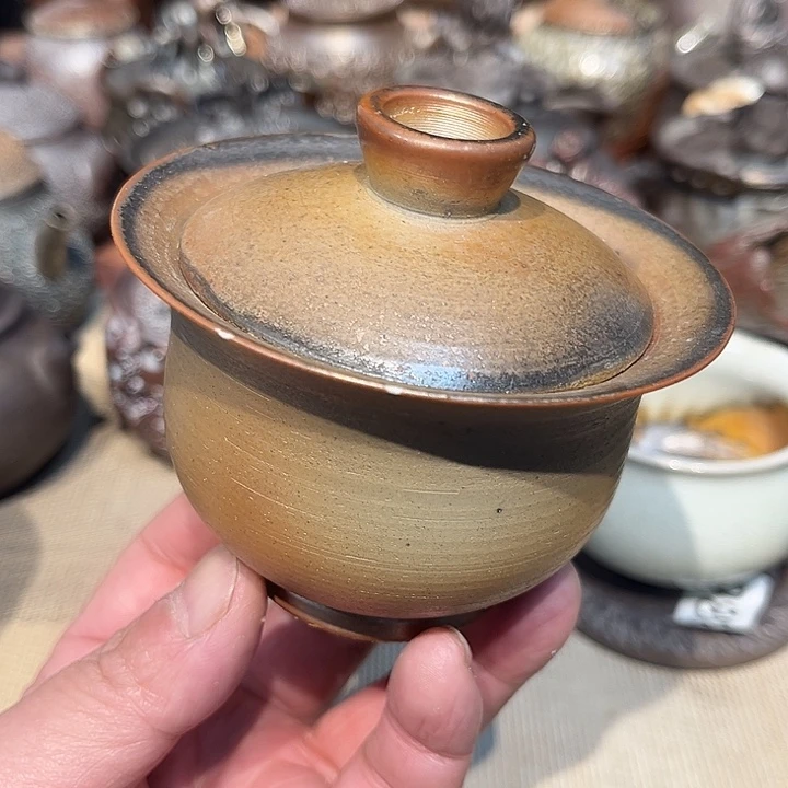 柴烧裸烧茶具福利958