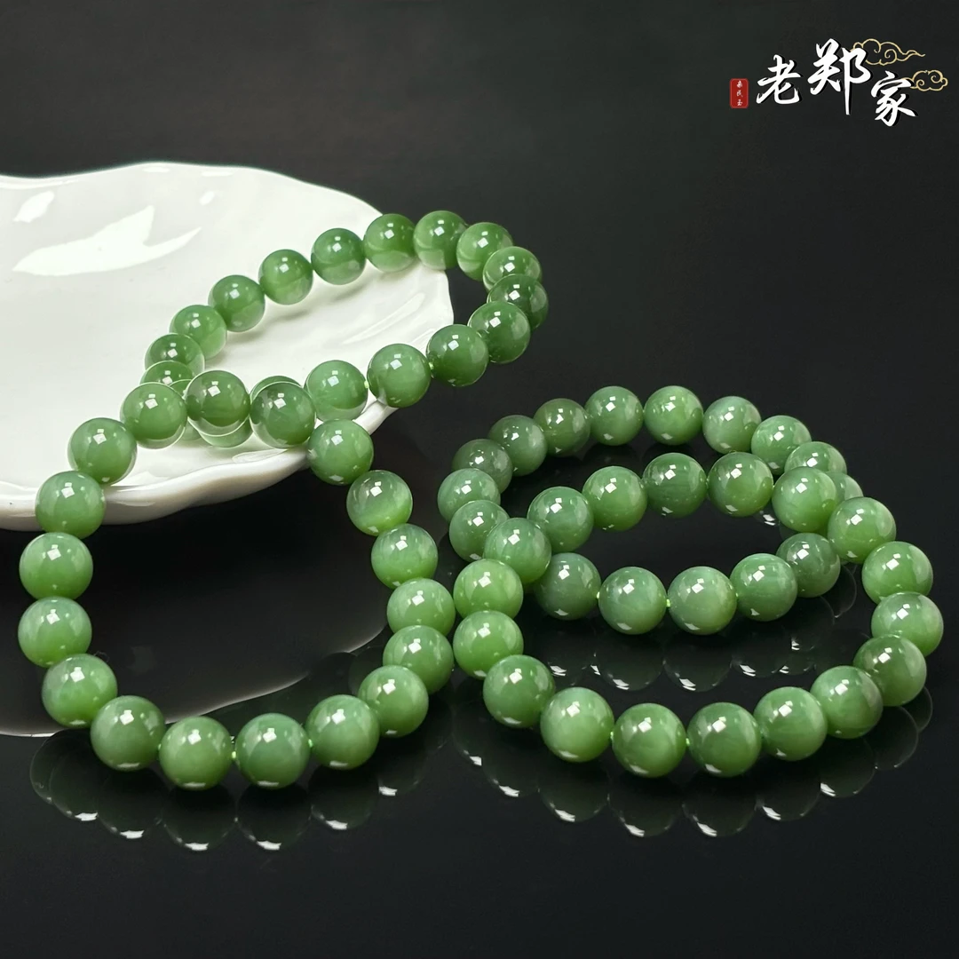【老郑家】和田玉手串 1740 多样性发1件 约11mm