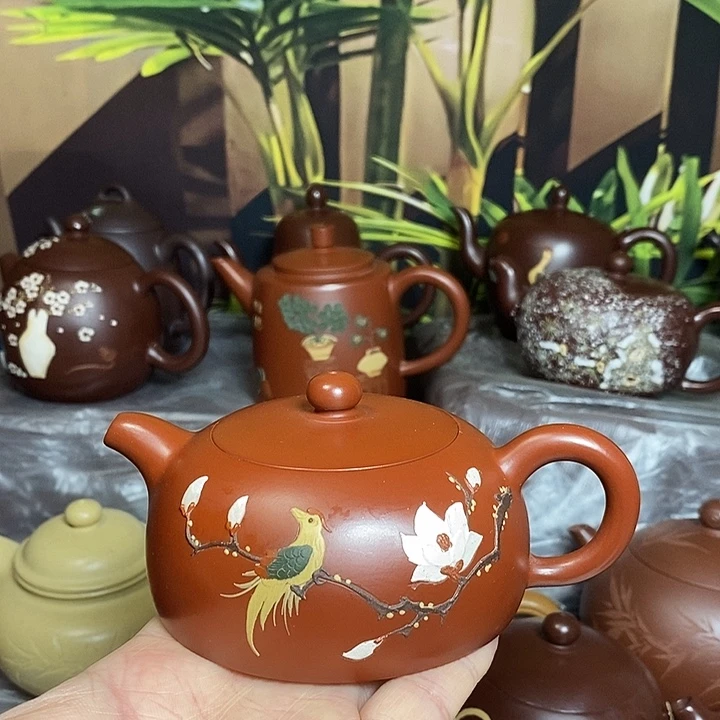 茶壶紫砂半月壶33445556667778