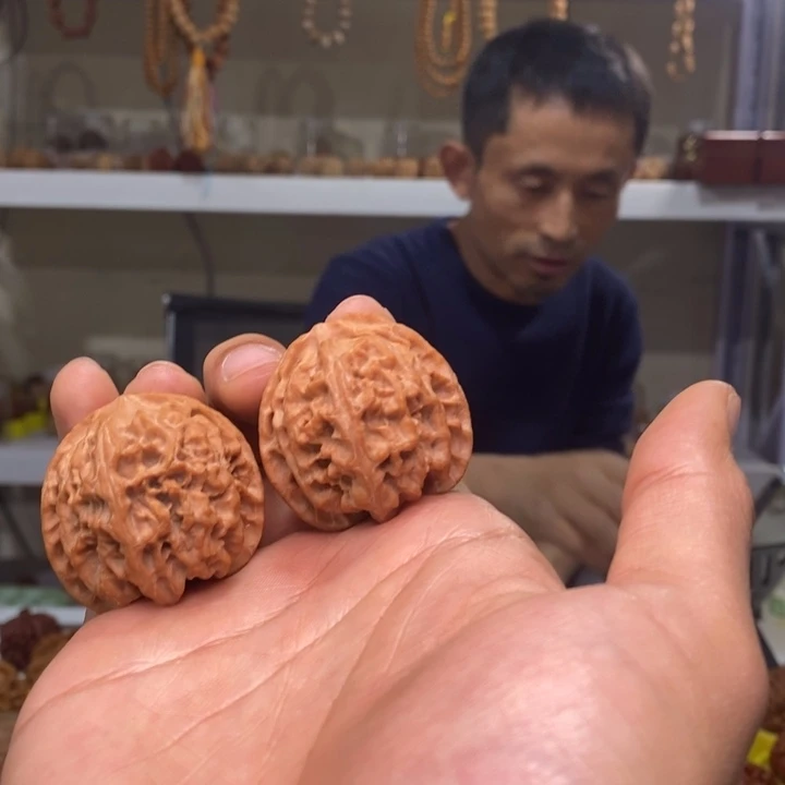 吊坠文玩核桃文玩核桃全品苹果40～