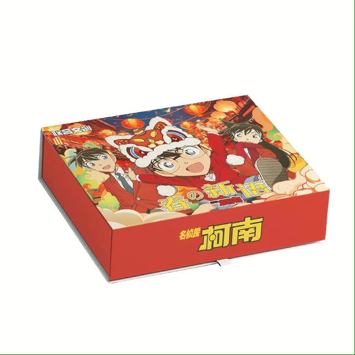 A【拆盒】联合文创《名侦探柯南》春の新语系列动漫收藏卡牌(默认代拆0