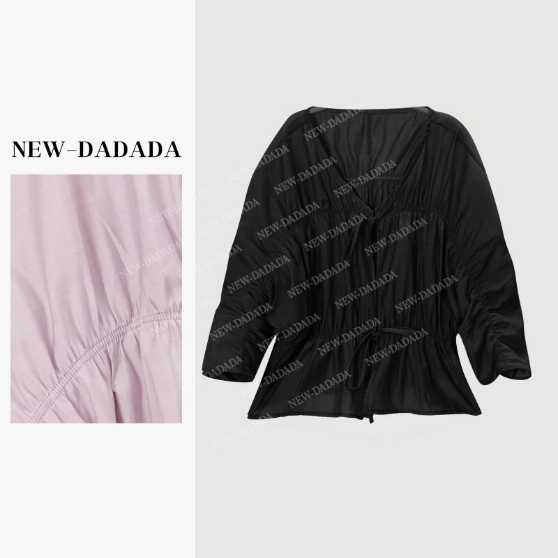 利达 NEW DADADA【雨落前夕】时尚休闲修身气质上衣SCU3450