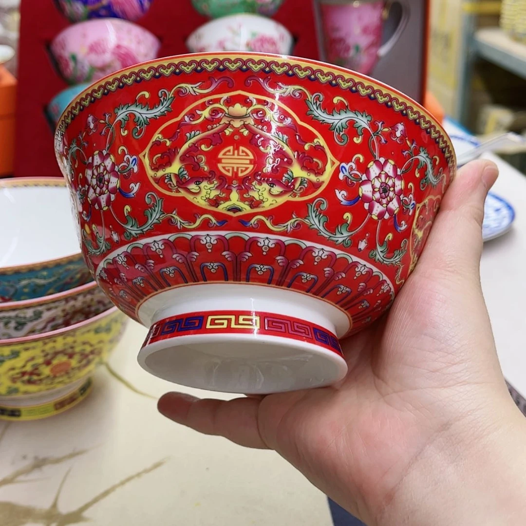 【闪购商品】珐琅6英寸1红。。。。。。