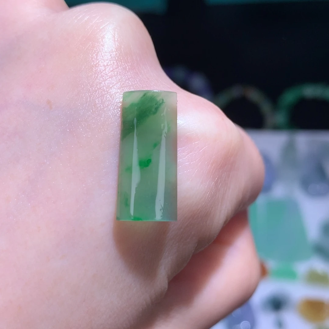 未镶嵌定制翡翠无事牌